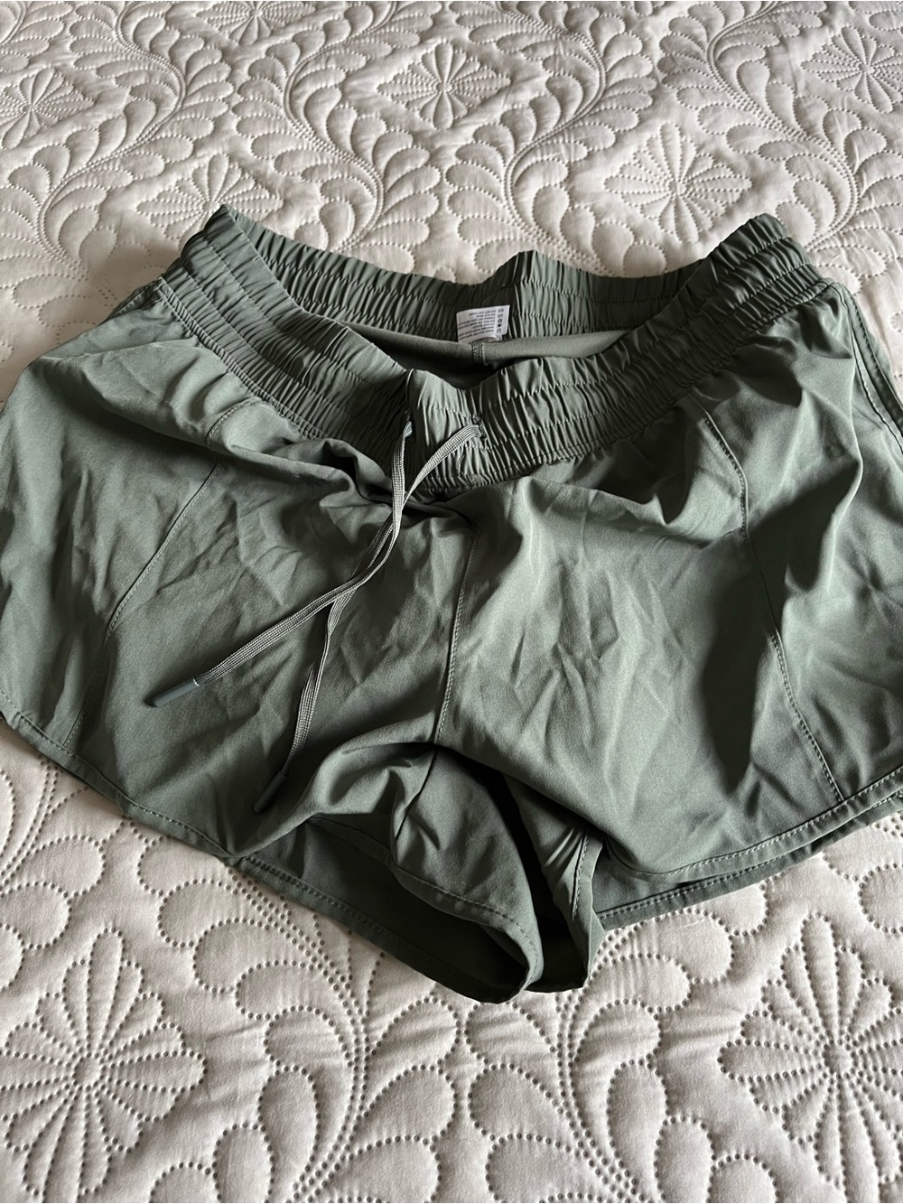 Women’s Active Drawstring Shorts - Sage Green